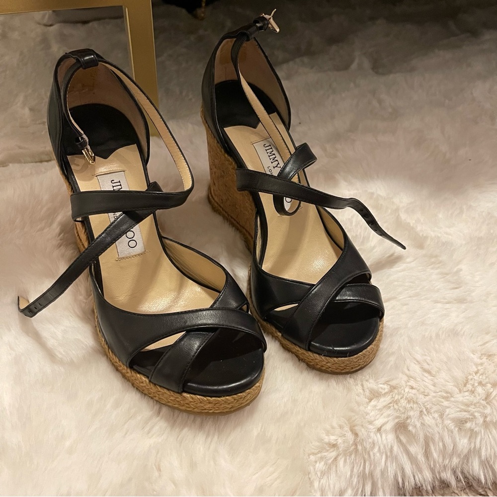 Jimmy Choo - Nappa Rope Cork Alanah 105 Wedge